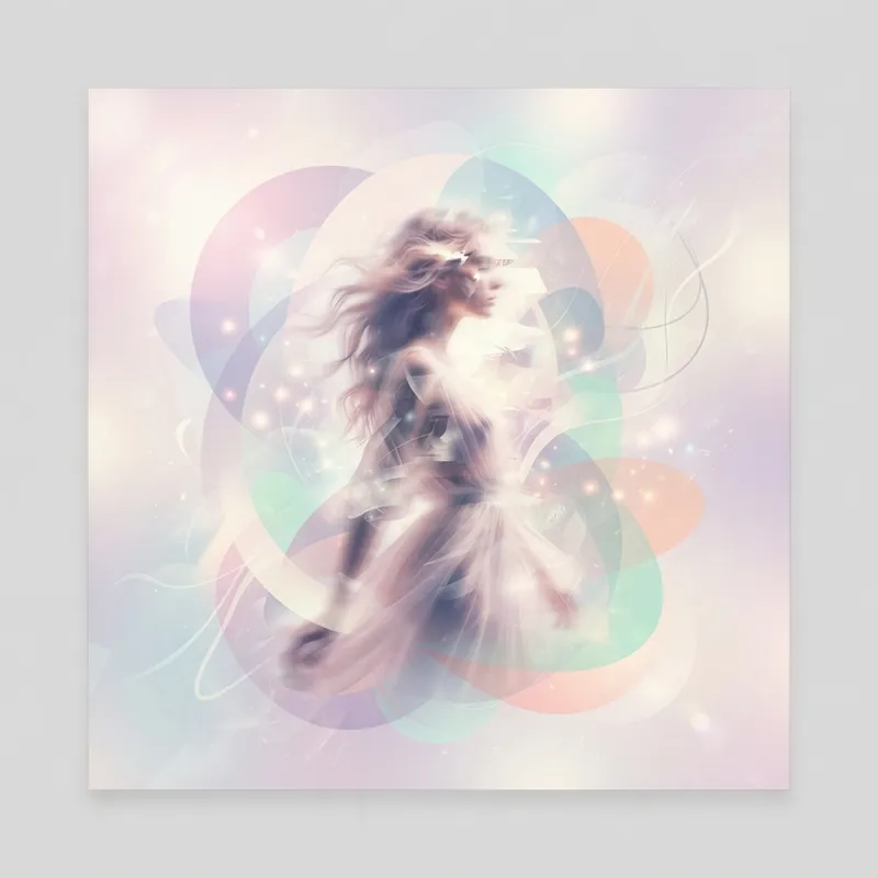 Example of Ethereal graphic design: Soft, Dreamlike, Glowing