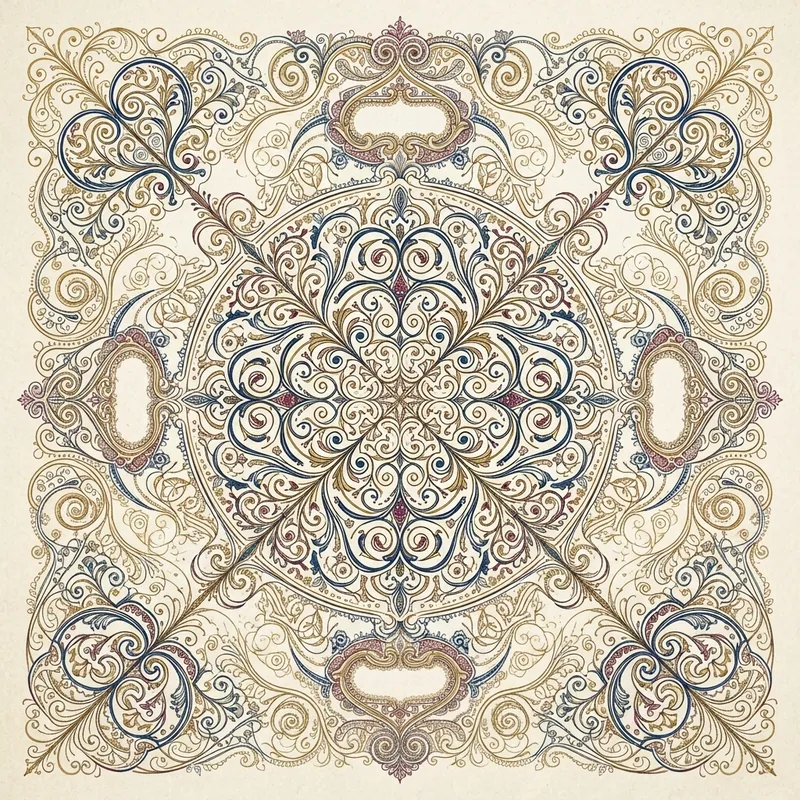 Example of Filigree graphic design: Ornate, Delicate, Luxurious