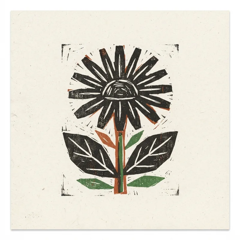 Example of Letterpress, Woodcut / Linocut graphic design: Textured, Typography-led, Hand-drawn