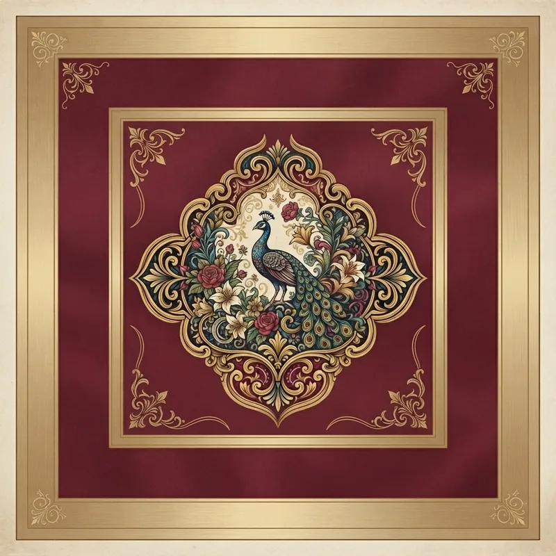 Example of Victorian graphic design: Ornate, Patterned, Layered