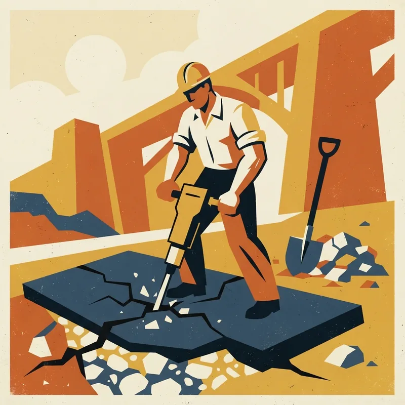 Example of WPA / Federal Art Project posters graphic design: Flat, Typography-led, Narrative